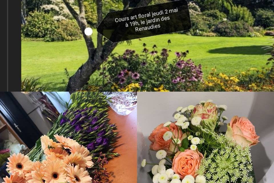 Cours art floral adulte « mai » Cours art floral adulte « mai »