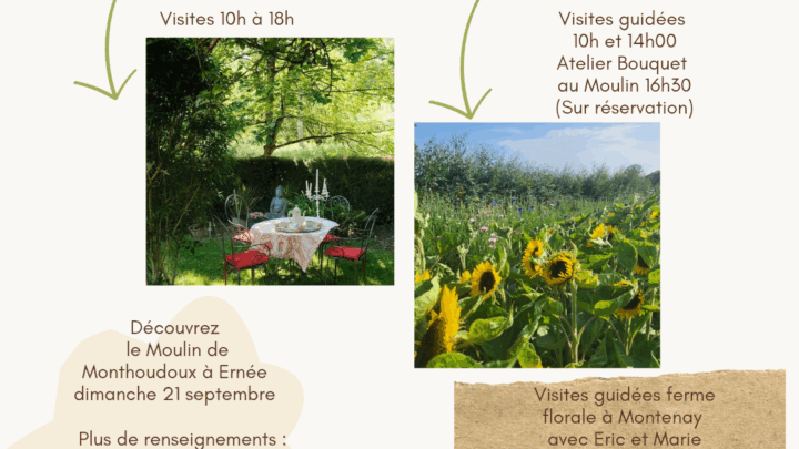 Journée de la fleur Française & Journée Européenne du Patrimoine