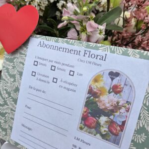 Abonnement fleuri
