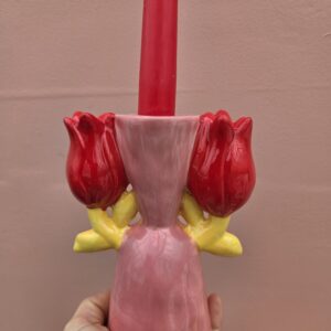 Bougeoir "Tulipes