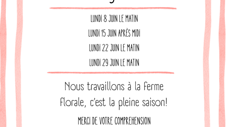Changements d&rsquo;horaires en juin